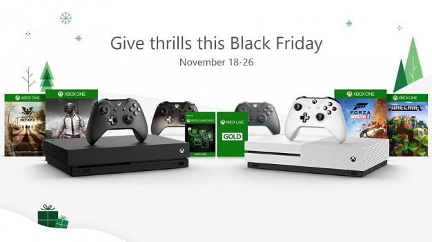 Microsoft Slashes Xbox One X Price And A Slew Of Games, Controllers For Black  Friday Deals | HotHardware