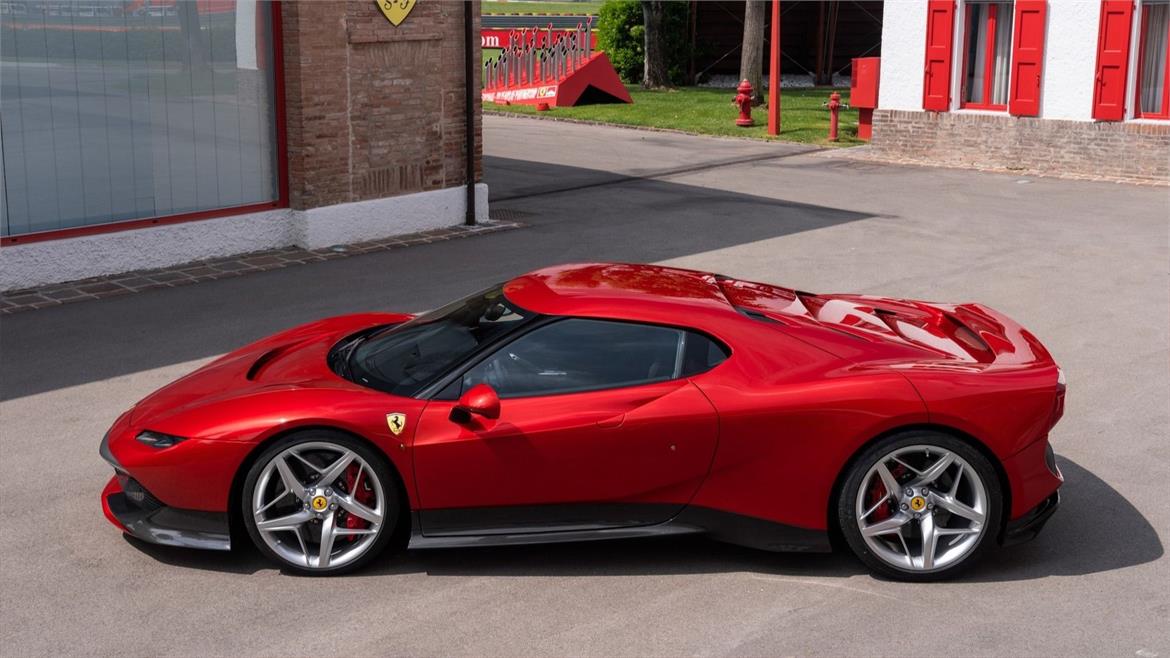 The Ferrari SP38 Is A One-Off Gorgeous Road Rocket Based On The Outrageous 488 GTB