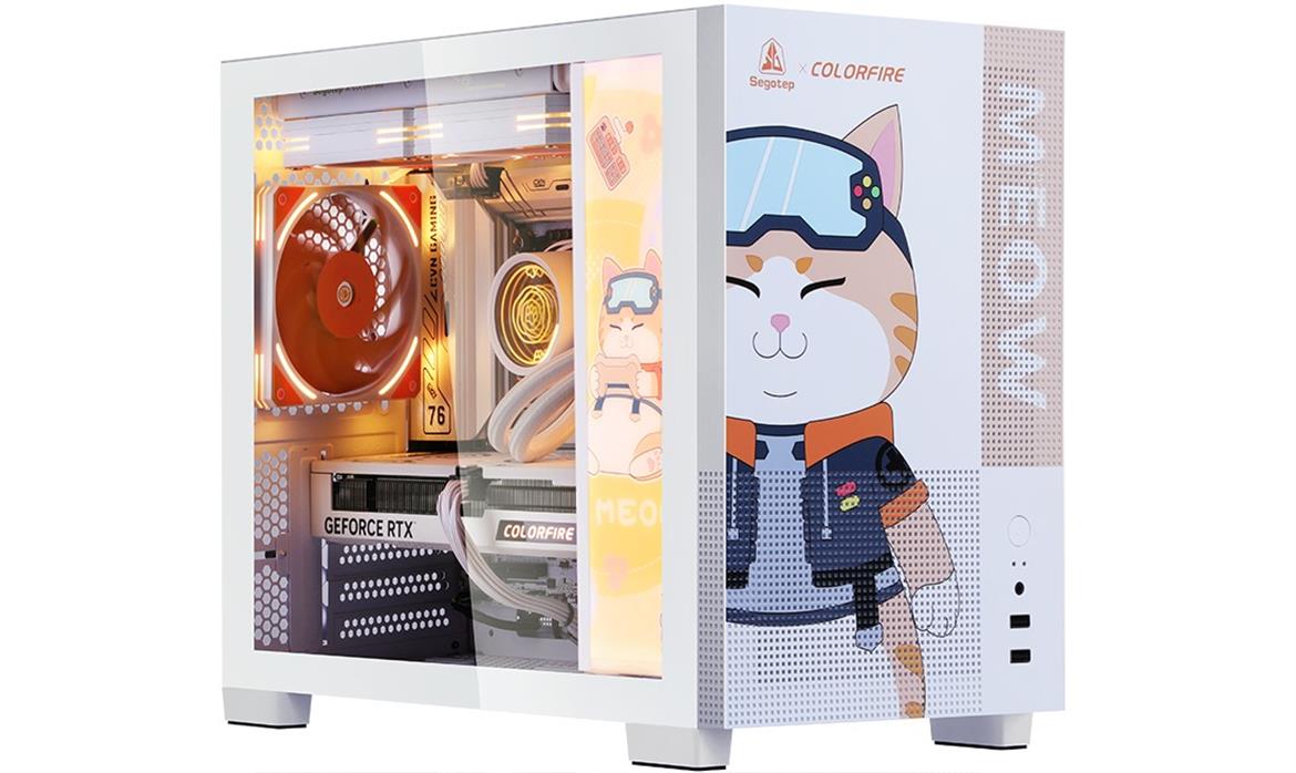 Colorful's Colorfire Meow Series Are The Purrrfect PC Gaming Parts For A Kitty-Themed Rig