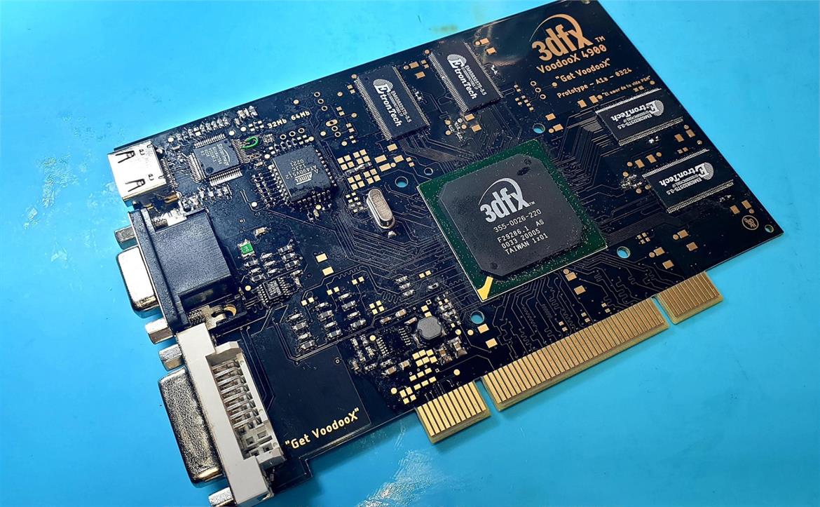 VoodooX 3dfx 4900 Project Gets A Sleek Black Makeover And HDMI For Crispy Graphics