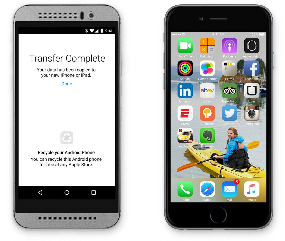 Apple’s 'Move to iOS' App Eases Transition For Users Giving Android The Heave-Ho