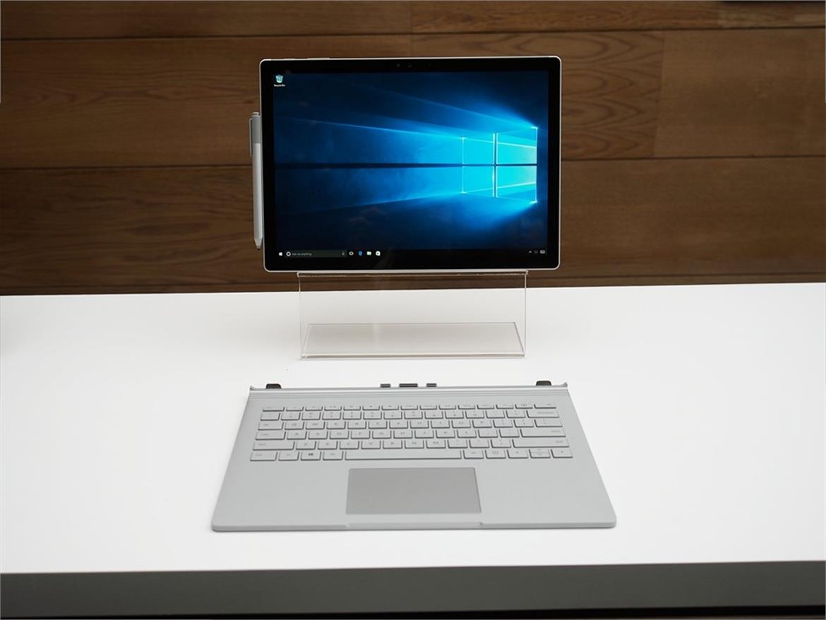 Microsoft Adds Low-End $1,699 Surface Book SKU With Discrete NVIDIA GPU