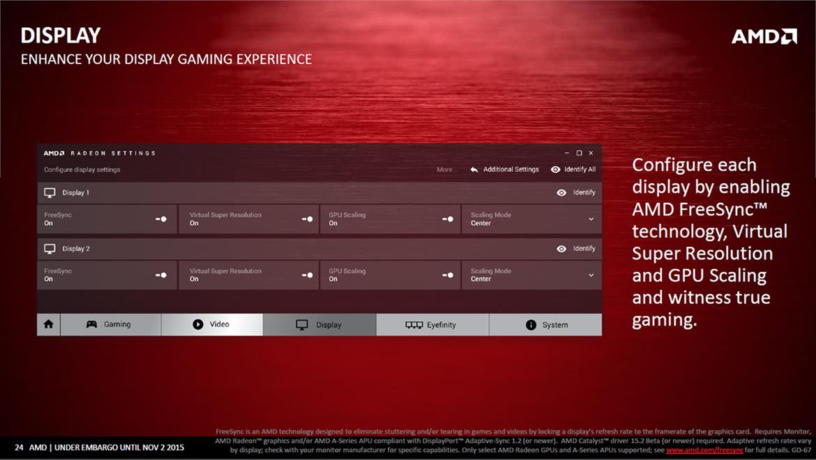Update: AMD Retires Catalyst Control Center and Introduces Radeon Software Crimson Edition, First Benchmarks Here