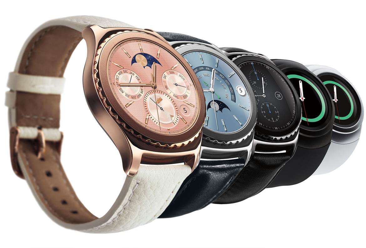 Samsung’s Platinum And Rose Gold Gear S2 Classic Smartwatches Available Friday For $450