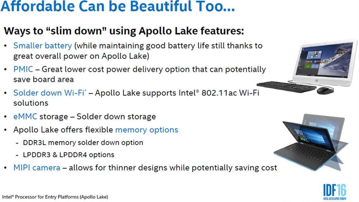 Intel Apollo Lake Platform With 14nm Goldmont Atom Cores Unveiled, Enter The Cloudbook