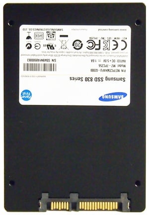 The Samsung SSD 830 Series, Top and Bottom Views
