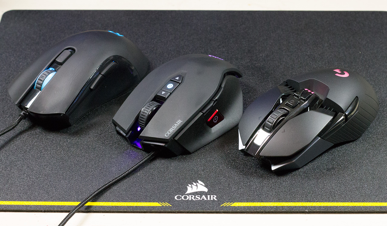 Precision Gaming Mouse Round-Up: Tesoro, Corsair, Logitech