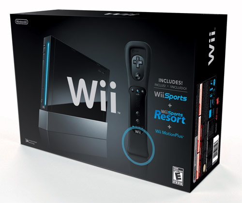 new wii 2 console. A new glossy black console