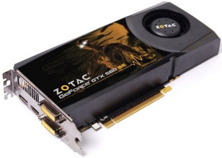 The new Zotac GeForce GTX 560 SE gives gamers a taste of stunning 1080p 