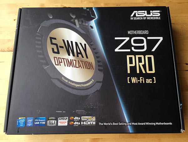 Asus Z97 Pro (Wi-Fi ac) Socket 1150 Motherboard Review - Page 2 |  HotHardware