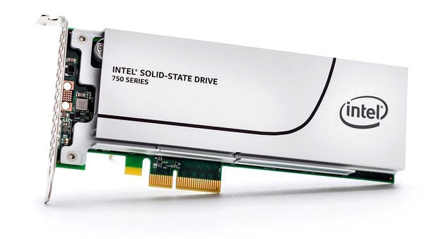 Intel SSD 750 Series NVMe PCI Express Solid State Drive - 1.2 Terabyte Capacity