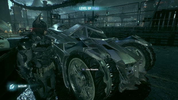 Batman: Arkham Knight – Batmobile Battle Mode PS4 Gameplay trailer