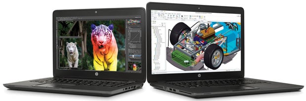 The HP ZBook ultrabook workstation series has suport for 3D graphics thanks to AMD FirePro graphics. 