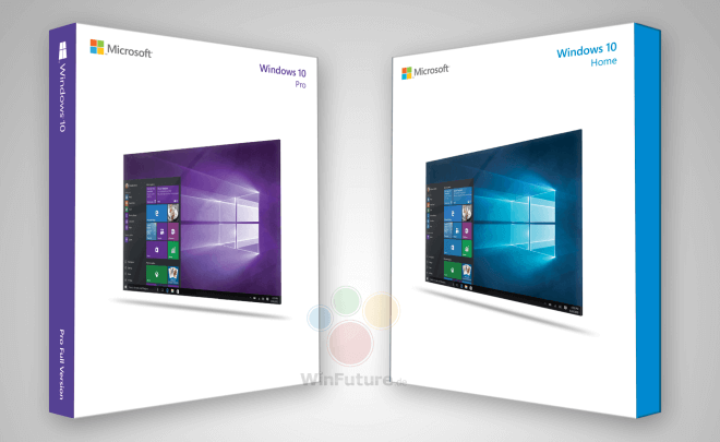 Windows 10 Box Art