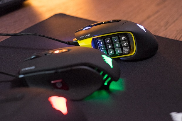 Corsair Unloads Fresh Gaming Gear Including Silent STRAFE Keyboards And Scimitar  Mouse | HotHardware | Kabelmäuse
