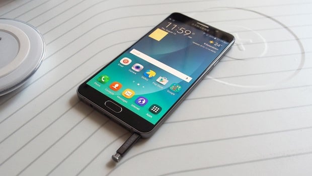 Samsung Galaxy Note 5 and S Pen