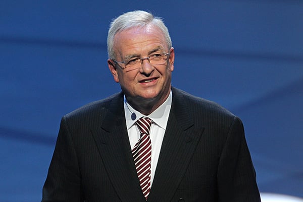 Former VW CEO Martin Winterkorn