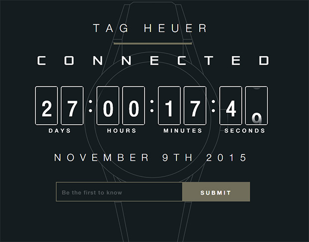 Tag Heuer Countdown Timer