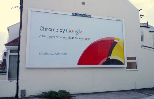 Google Chrome Billboard