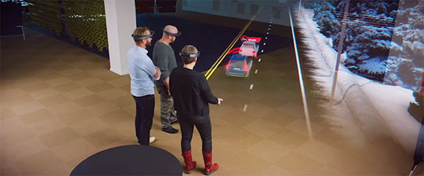 Volvo HoloLens demo