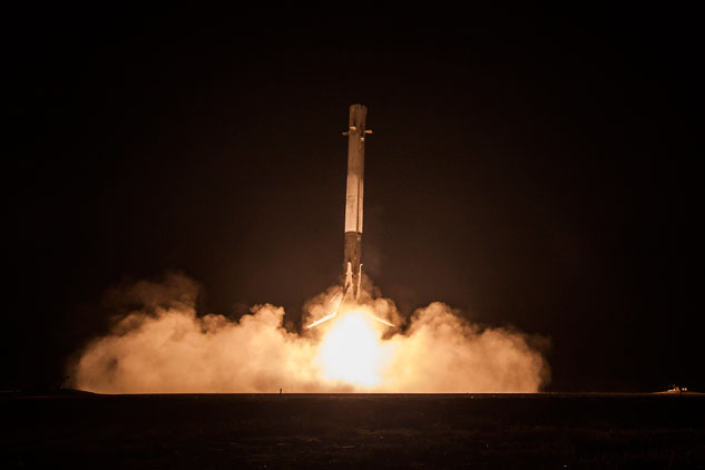 space x banner