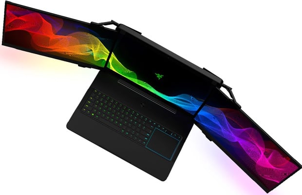 Stolen Razer Valerie Tri-Screen Notebooks Found At Chinese Auction Site  With $22,000 Price Tag | HotHardware