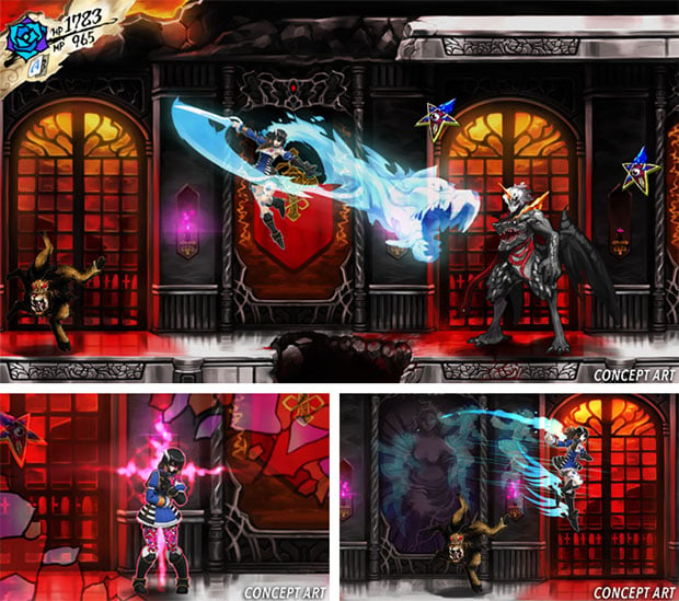 Bloodstained Concept Art