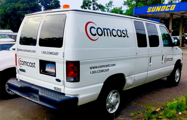 Comcast Van