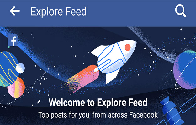 facebook explore feed welcome