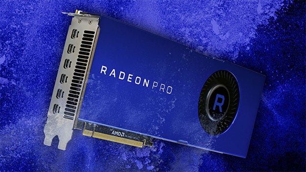 Picasso massa Kan worden genegeerd AMD 7nm Radeon Pro Vega 20 Workstation Graphics Card Benchmarks Leak |  HotHardware