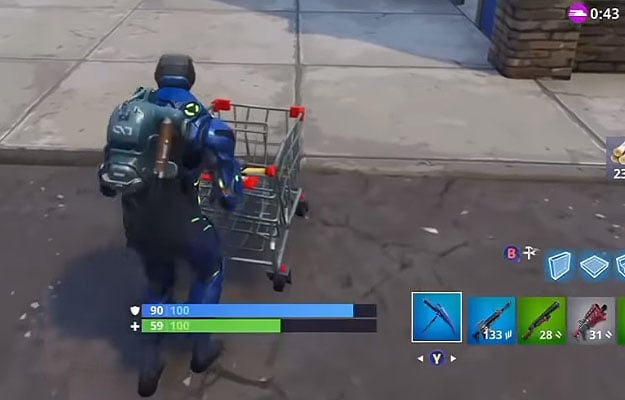 epic games had good intentions when it rolled out rideable shopping carts to fortnite s battle royale mode but in the short time they have been around - fortnite sur nvidia shield