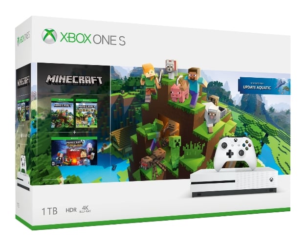 Microsoft Unveils Xbox One X PUBG And Xbox One S Minecraft Special Editions  | HotHardware