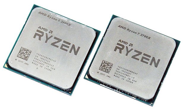 2600X and 2700X AMD Ryzen 2