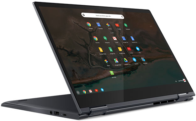 Lenovo представляет ноутбук Yoga Book C390 с двумя экранами и технологией E-Ink, а также свой первый хромбук Yoga