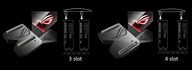 ASUS Launches ROG GeForce RTX NVLink With Aura Sync For 4K SLI 
