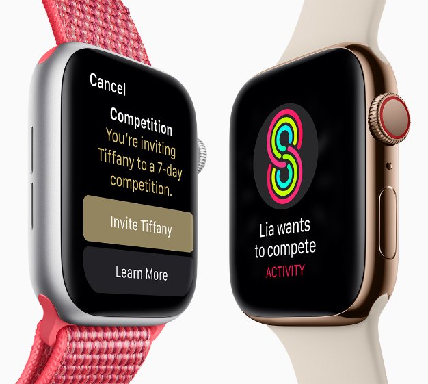 apple watch series4 competitions 09122018