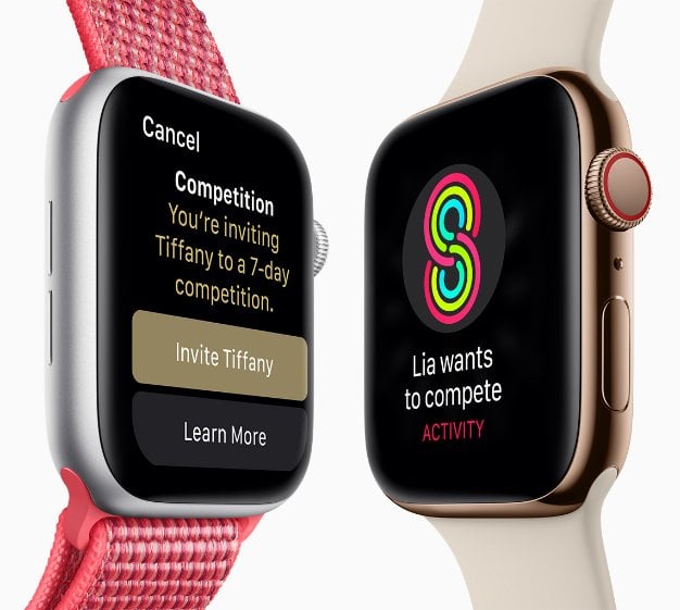 apple watch series4 competitions 09122018