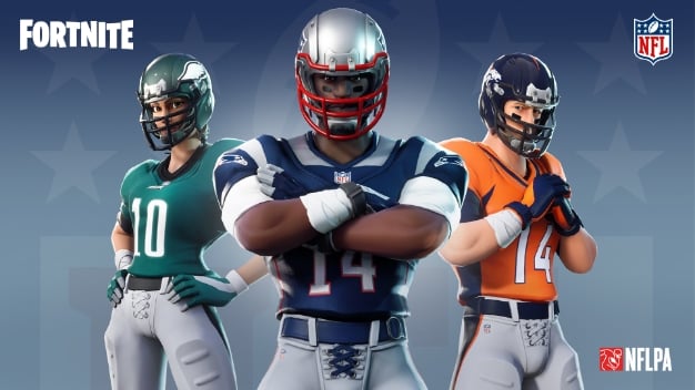 fortnite hits the gridiron with nfl jersey skins gear and emotes - fan fortnite skins