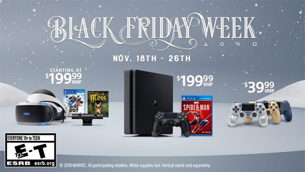 Sony PlayStation 4 Black Friday Week