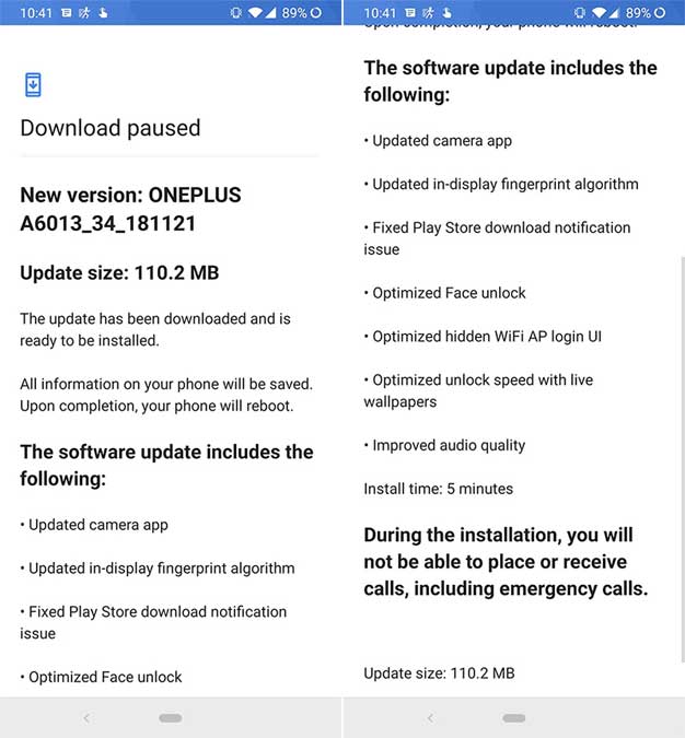 T-Mobile OnePlus 6T Update Improves Camera And Fingerprint Reader  Performance | HotHardware