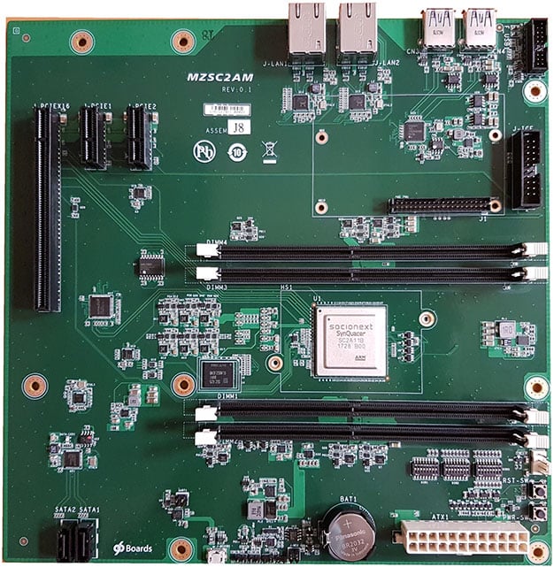 24 Core Arm Computer Motherboard