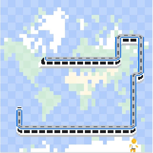 The Google Maps Application Can Be Used To Play Snake Games