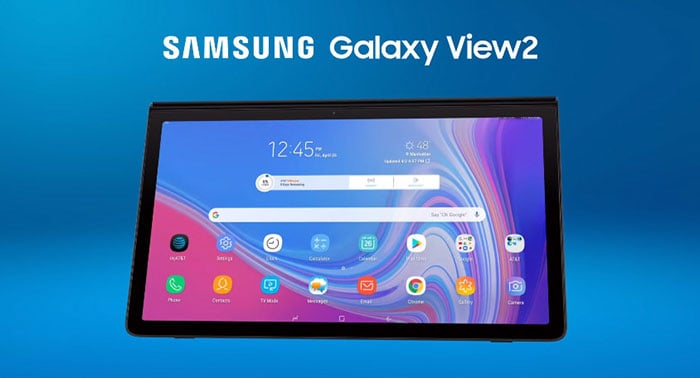 Galaxy View 2 17 inch android tablet