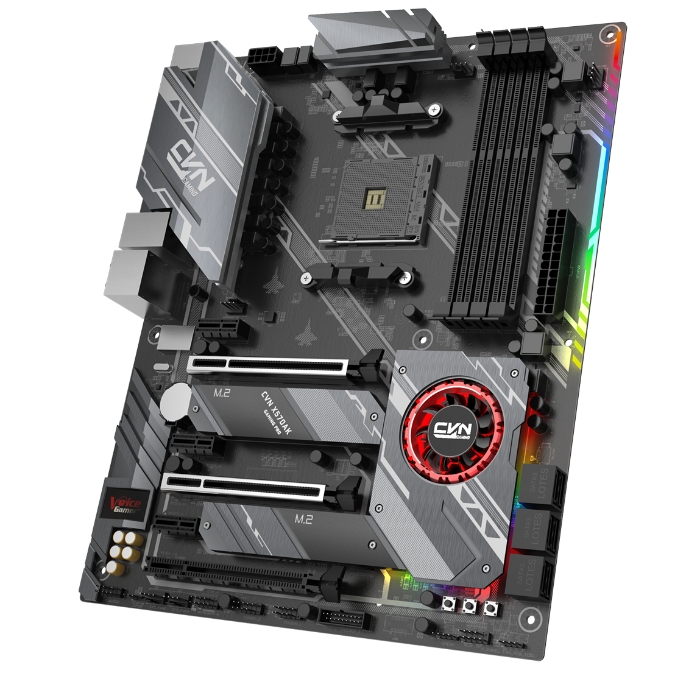 Colorful CVN X570 Gaming Pro AMD Ryzen 3000 Zen 2 Motherboard Leaks |  HotHardware