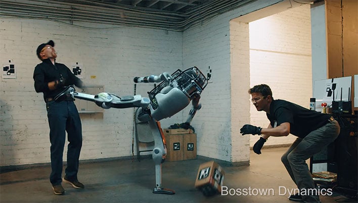 Robot Overlords Revolt, Go Full Skynet In Boston Dynamics Video Spoof |  HotHardware