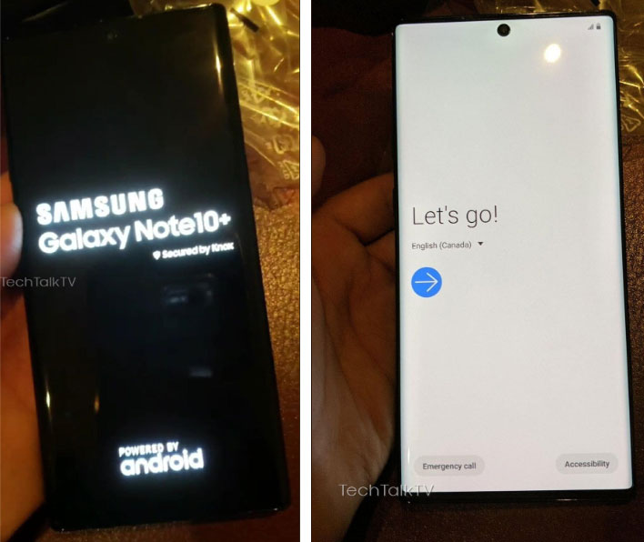 Samsung Galaxy Note 10 Leaked Photos