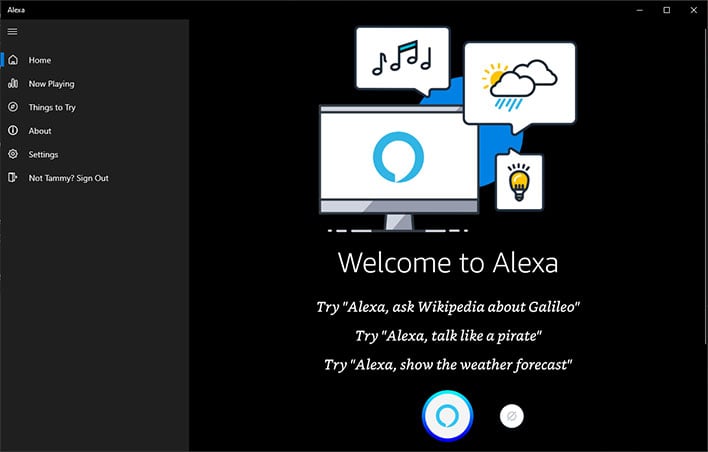 Alexa Windows 10
