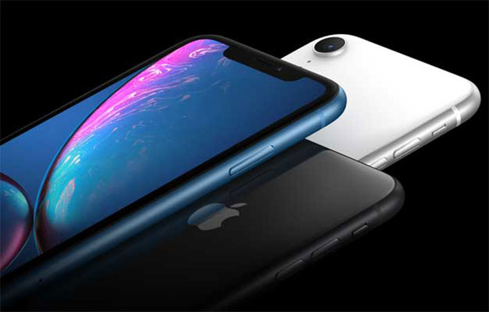 iphone xr blue black and white