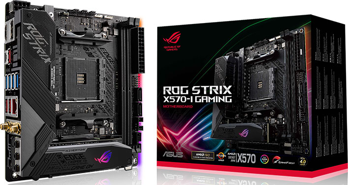 ASUS Launches Two Mini AMD X570 ROG Enthusiasts Motherboards For Ryzen 3000  CPUs | HotHardware