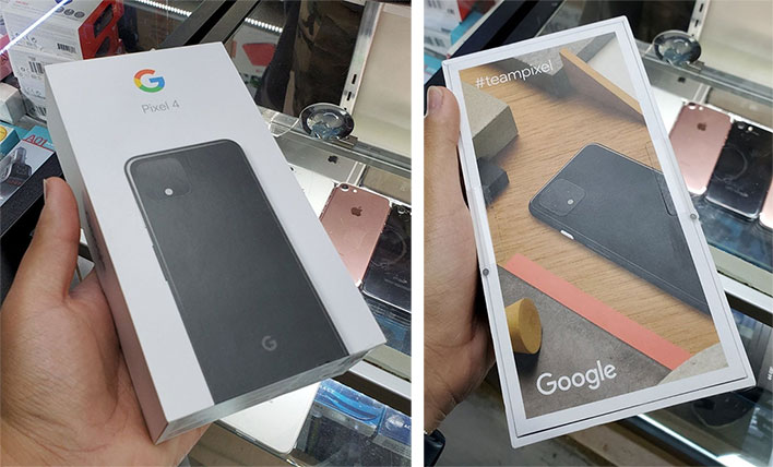 Google Pixel 4 Retail Box